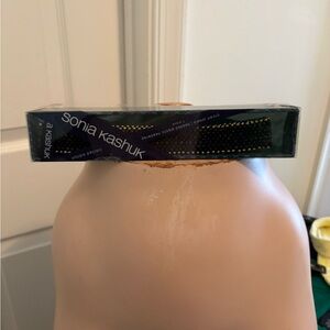 Sonia Kashuk Black gold nwt, box headband